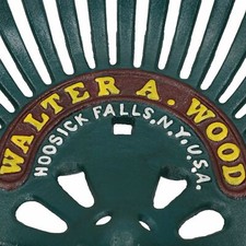 Siège de tracteur en bois Walter A chaise ferme fonte agricole charrue États-...