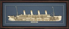 Cutaway Model of RMS Titanic -