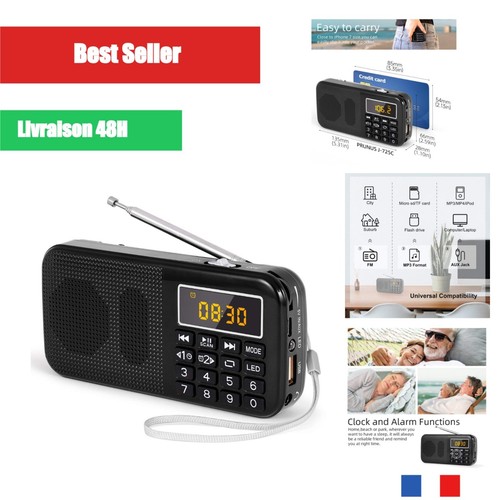 Radio portable rechargeable - radio,