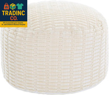 Unstuffed ottoman pouf - unstuffed,