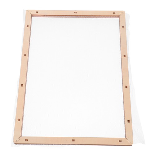 Tamis papier avec cadre en - papier,