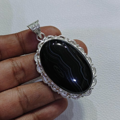 Pendentif pierre précieuse - en,