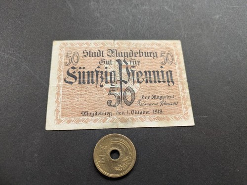Billet allemand 1918 - , de