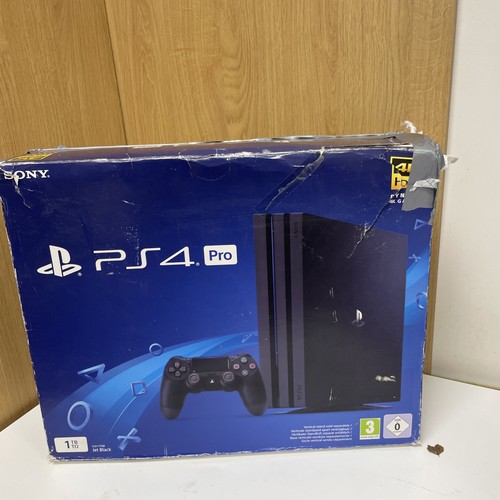 Boîte vide console ps4 pro - console,