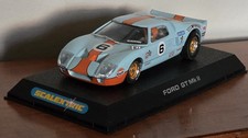 Slot Scalextric C-35 - Ford GT 40 -  N°6 Gulf Winner - 24H du Mans 1969