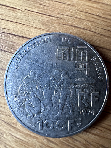 Pièce 100 francs argent - pièce,