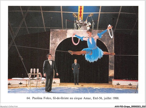 Ahvp10 0868 circus paolina - ahvp10-0868,