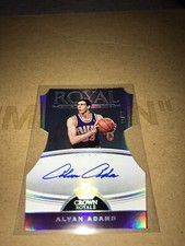 Panini Crown Royal Alvan Adams Royal Signatures #d 19/49 Silver HOF ?
