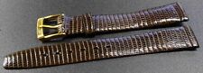 1 BRACELET MONTRE CUIR MARRON ANCIEN STOCK LIP DE 1985