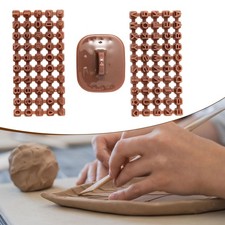 Tampons à lettres en argile