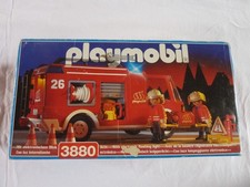 PLAYMOBIL 3880 VINTAGE VEHICULE CAMION POMPIERS NEUF NEW