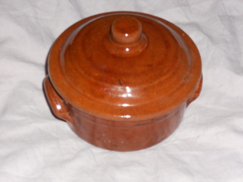 Cassolette terre cuite cuisson