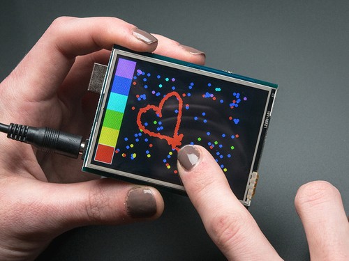 Adafruit tft toucher - 2.8,