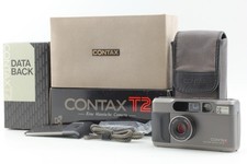 Tout fonctionne [ Top Mint ] Appareil photo argentique Contax T2 Titan noir...