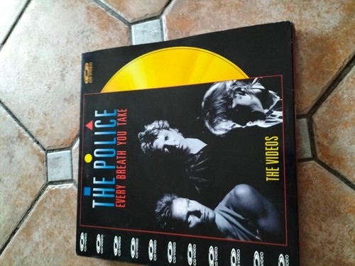 Police rare laserdisc - rare,