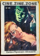 Cine Zine Zone Numéro 115 Cinéma D'épouvante Allemand 2