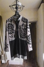 veste longue en maille acrylique taille 42