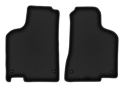 Tapis avant velours noirs