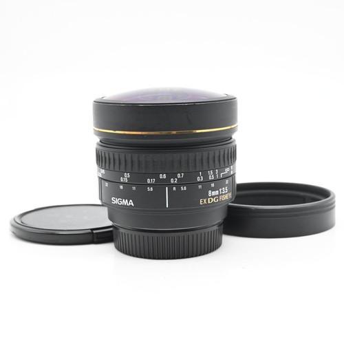 Sigma 8mm ex dg - sigma, f3.5
