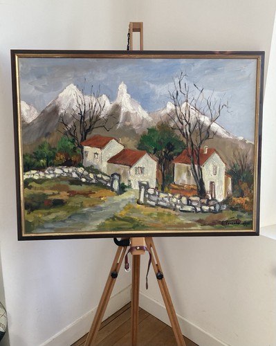 Tableau huile sur toile