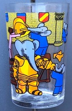 Verre a Moutarde Babar  Scaphandrier, De Brunhoff, Elephant