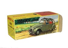 Dinky Toys boîte repro 500 citroen 2 cv 1966