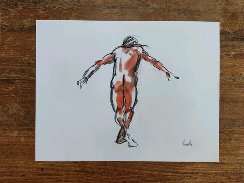 Dessin croquis étude - de, nus