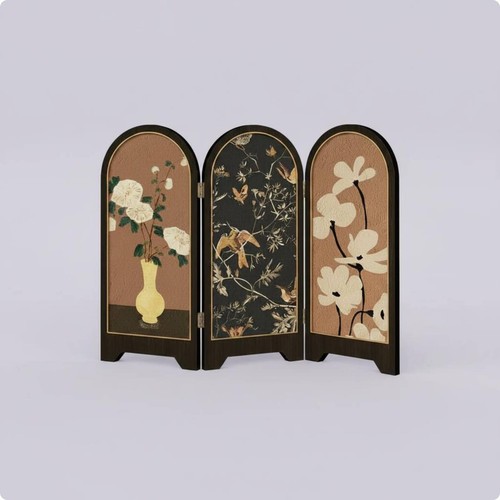Paravent décoratif motif - à,