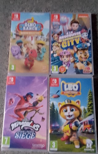 Vend lot jeux switch - vend,