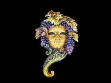 MASQUE DE VENISE COLORÉ AU