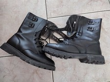 Ranger / Rangers Cuir Noir Miltec Mil-tec A Lacets Taille 43 - Militaire Armée