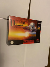JEU SUPER NINTENDO SNES SUPER TURRICAN COLLECTION NEUF SOUS BLISTER.
