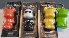 Lot FUNKY BEARS Edition Collector.  Porte-clés - Avenue. Of The Stars. Ancien.