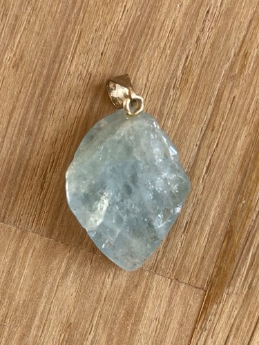 Pendentif aigue marine - aigue,