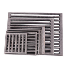 Grille en fonte pour cheminée