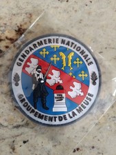 Rondache Écusson Gendarmerie De La Meuse PVC sous Blister