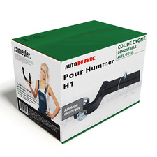 Attelage complet pour Hummer H1 92- démontable avec outil Auto Hak TOP