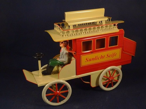 Beau jouet bus mécanique - beau,