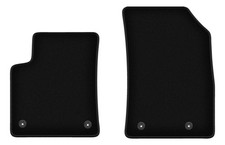 Tapis de sol avant en velours noir pour Citroen C3 Aircross II 2017- 