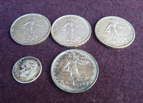 Lot pieces 5 - de,