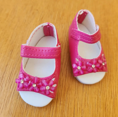 Chaussure rose 55mm - rose, poupée