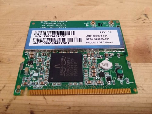 Carte wifi broadcom - wifi, pc