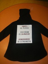 1984 pull capuche noir black