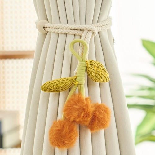 1paire pompons fourrure - 1paire,