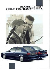 Catalogue brochure Renault 19