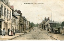 S9100 cpa 23 Montmarault - Rue de Moulins