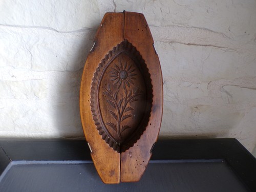Moule beurre ancien bois - à,