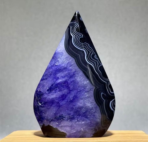 Agate violette minéral - agate,