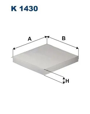 Filtre habitacle - filtre, d'habitacle