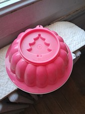 ?TUPPERWARE Moule à charlotte Glace Aspic Flan Rose Ø 20 cm Fond + Couvercle